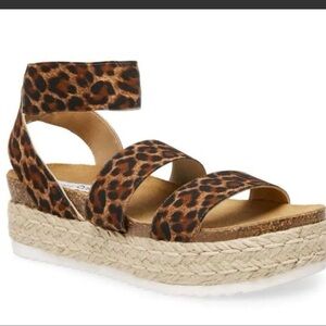 Steve Madden kimmie Leopard Platform NEW